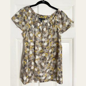 J. Crew Short Sleeve Women's Silk Blouse